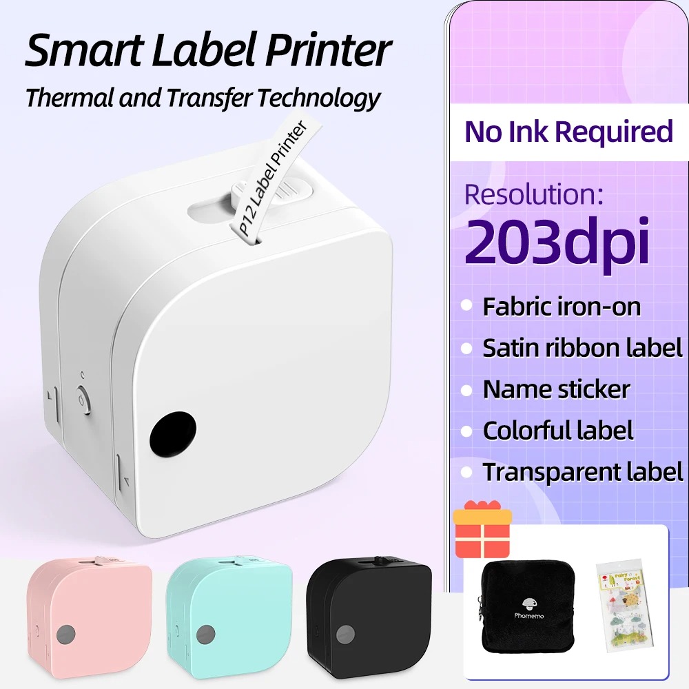 テープ付きミニラベルマシン,Bluetooth,ポータブルス - Sticker Label Template のレビューと価格