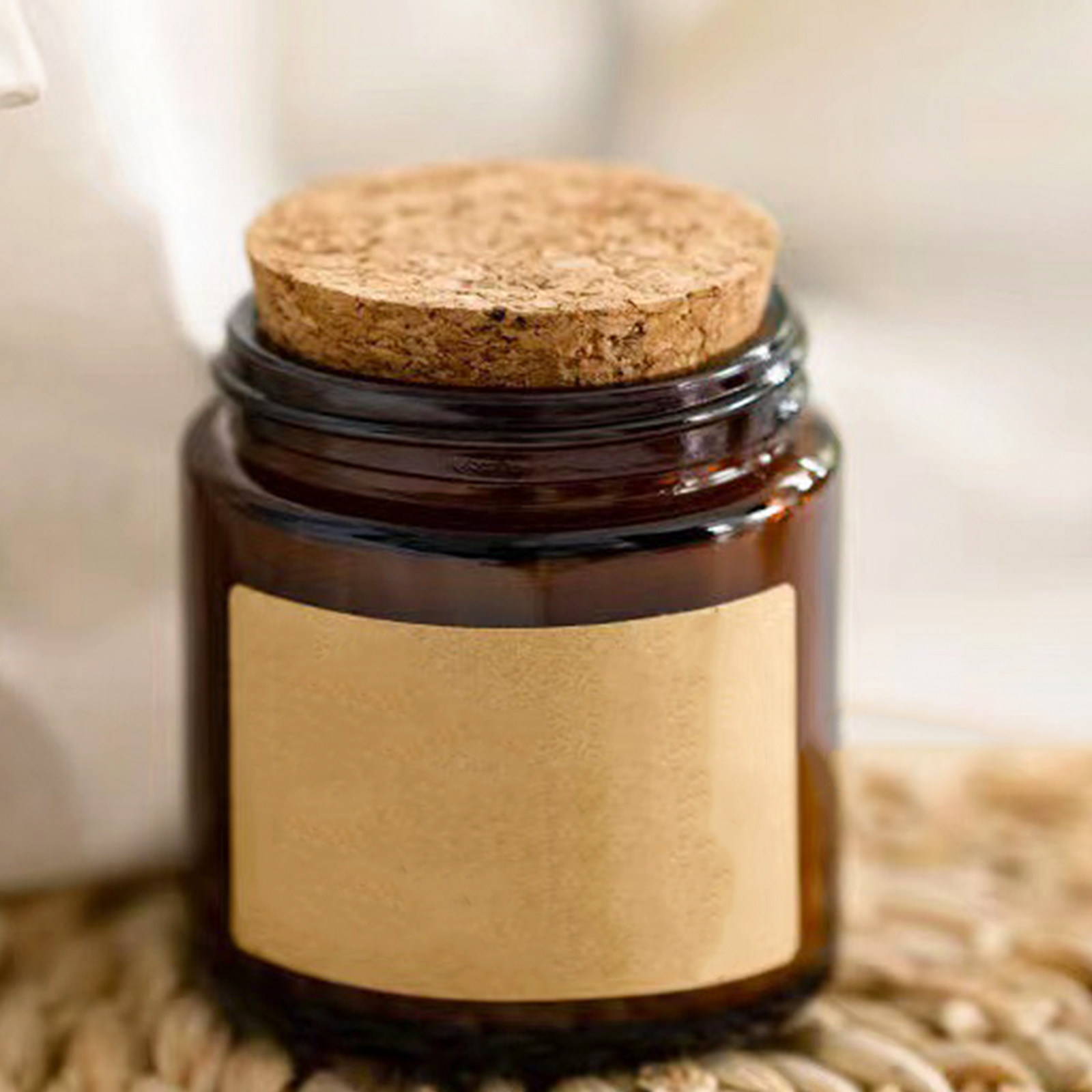 キャンドル作り用のガラス瓶4個セット。木製の蓋付きで、香りを - Candle Supplies Glass Jars のレビューと価格