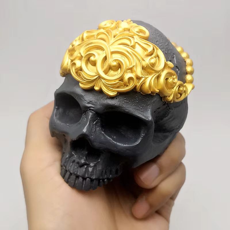 高品質シリコン 3D クイーンスカルキャンドル/ベーキングツ - Candle. Queen のレビューと価格