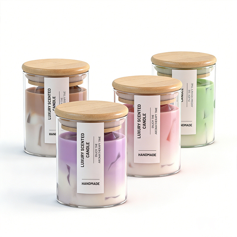 12個入り高ホウケイ酸ガラスキャンドルジャー、空のキャンドル - Candle Supplies Glass Jars のレビューと価格
