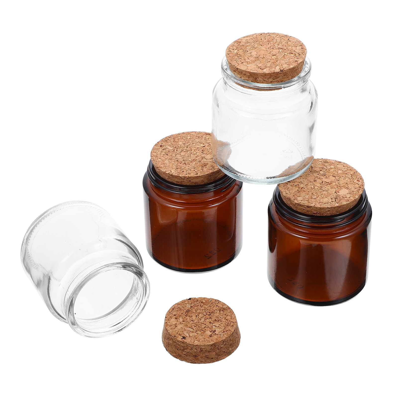 DIYアロマキャンドルやアロマディフューザー用の高級ガラス瓶 - Candle Supplies Glass Jars のレビューと価格