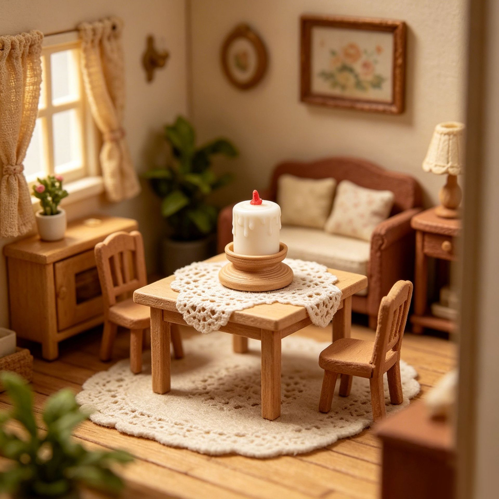 3個入り 1/12スケール ドールハウス ミニキャンドルホル - Candle Wax Scale のレビューと価格