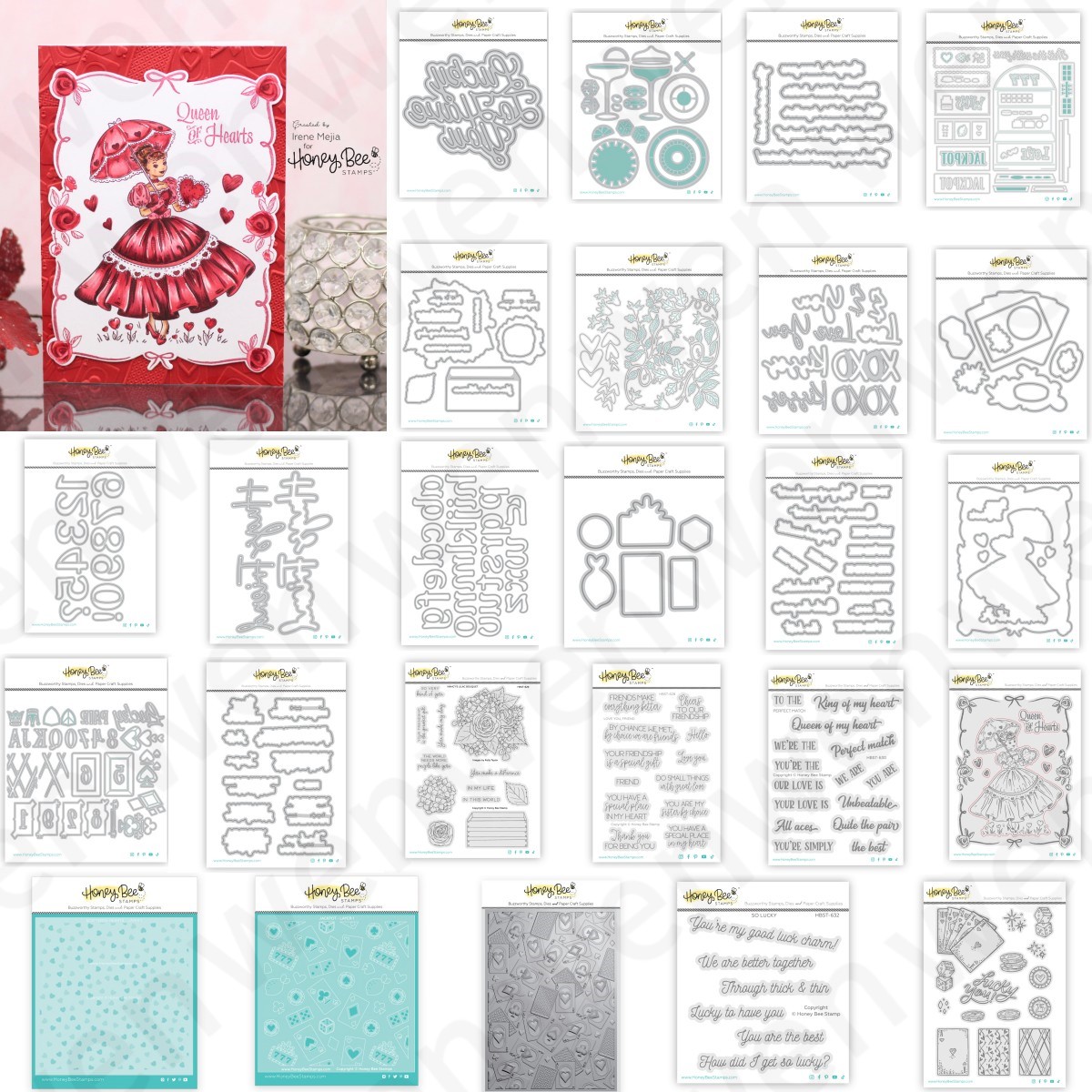 2025 ジャックポットポーカーハートの女王クリアスタンプ金 - Candle. Queen のレビューと価格